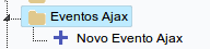 Criando um novo evento ajax