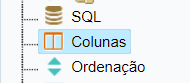 Menu colunas