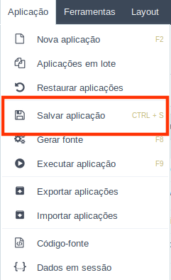 Importar aplicação