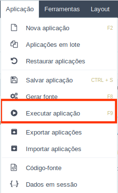 Executar aplicação