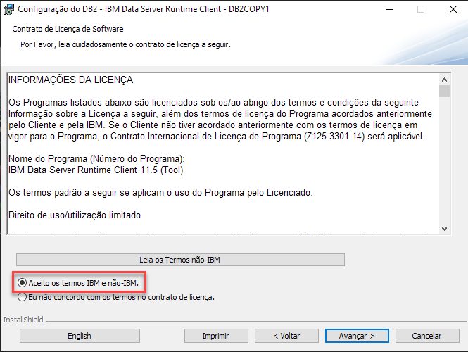 Configuração do DsDriver DB2