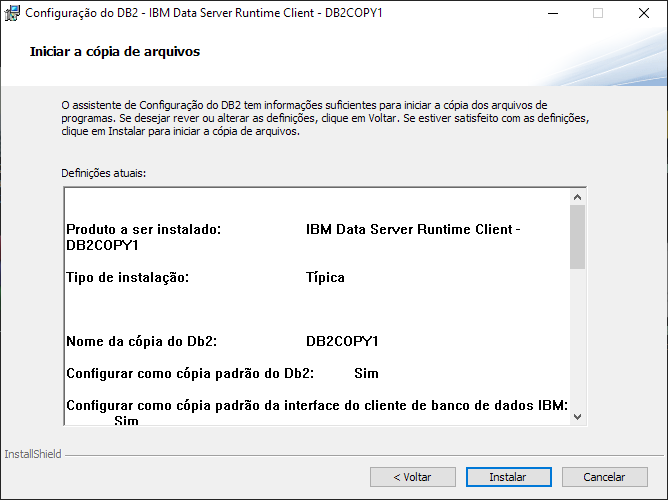 Configuração do DsDriver DB2