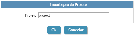 Definição do nome do projeto