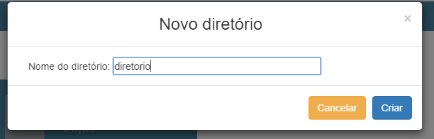 Criando um novo diretório